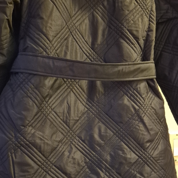Jones New York Women's Dark Gray Puffer Jacket - Picture 9 of 9